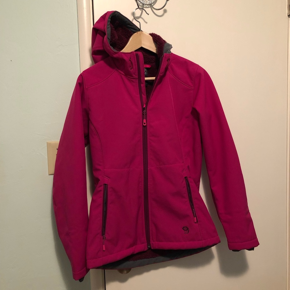 New Mountain Hardwear women hooded jacket, small
